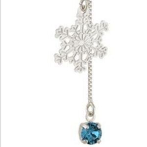 Swarovski authentic crystals Pull Tie WhiteRhodium